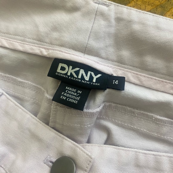 DKNY pale pink straight leg jeans size 14 - Picture 5 of 8